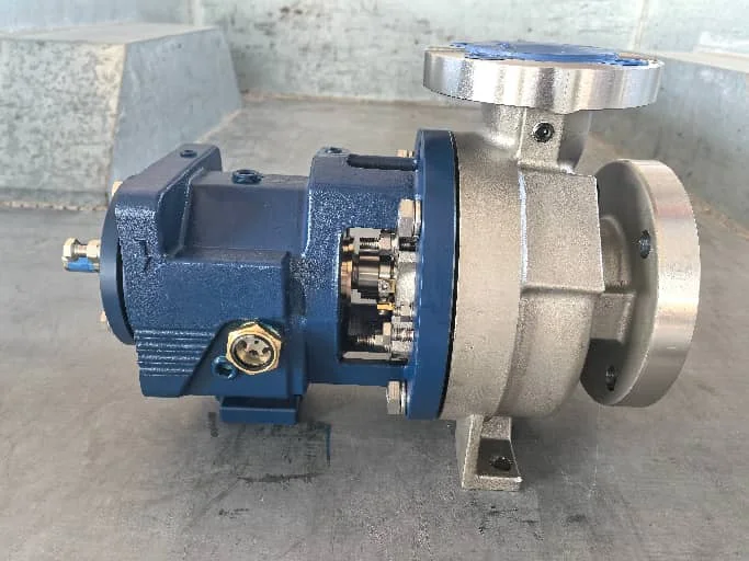 Bomba de proceso terminada en YSM